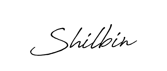Make a beautiful signature design for name Shilbin. Use this online signature maker to create a handwritten signature for free. Shilbin signature style 7 images and pictures png