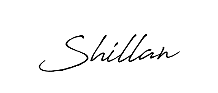 Shillan stylish signature style. Best Handwritten Sign (Antro_Vectra_Bolder) for my name. Handwritten Signature Collection Ideas for my name Shillan. Shillan signature style 7 images and pictures png