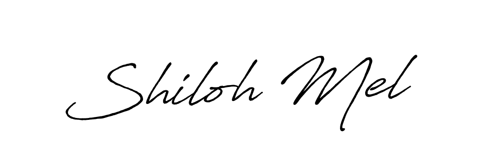 Design your own signature with our free online signature maker. With this signature software, you can create a handwritten (Antro_Vectra_Bolder) signature for name Shiloh Mel. Shiloh Mel signature style 7 images and pictures png