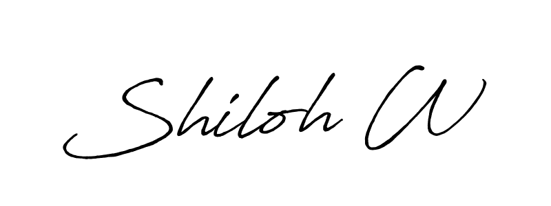 You can use this online signature creator to create a handwritten signature for the name Shiloh W. This is the best online autograph maker. Shiloh W signature style 7 images and pictures png