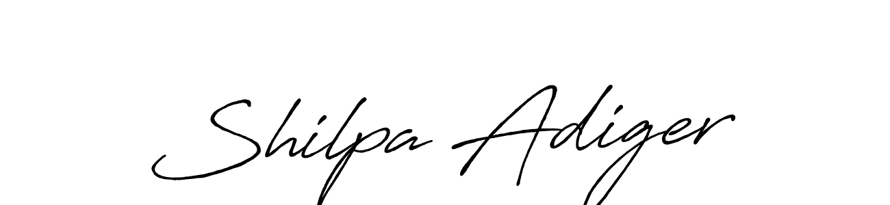 How to make Shilpa Adiger signature? Antro_Vectra_Bolder is a professional autograph style. Create handwritten signature for Shilpa Adiger name. Shilpa Adiger signature style 7 images and pictures png