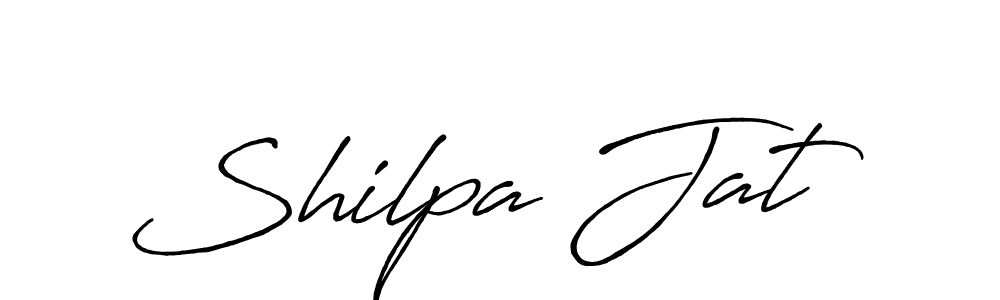 Also we have Shilpa Jat name is the best signature style. Create professional handwritten signature collection using Antro_Vectra_Bolder autograph style. Shilpa Jat signature style 7 images and pictures png