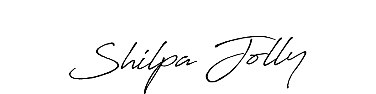 This is the best signature style for the Shilpa Jolly name. Also you like these signature font (Antro_Vectra_Bolder). Mix name signature. Shilpa Jolly signature style 7 images and pictures png