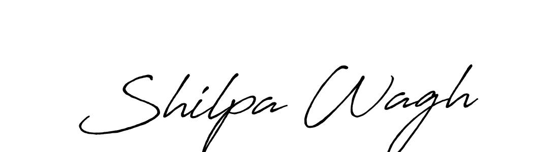 Shilpa Wagh stylish signature style. Best Handwritten Sign (Antro_Vectra_Bolder) for my name. Handwritten Signature Collection Ideas for my name Shilpa Wagh. Shilpa Wagh signature style 7 images and pictures png