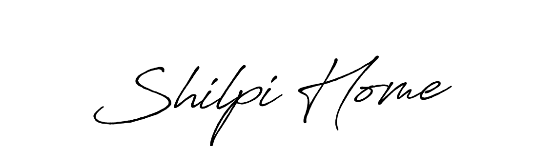 Once you've used our free online signature maker to create your best signature Antro_Vectra_Bolder style, it's time to enjoy all of the benefits that Shilpi Home name signing documents. Shilpi Home signature style 7 images and pictures png