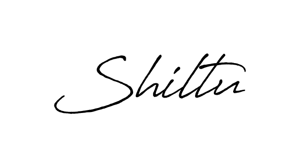 You should practise on your own different ways (Antro_Vectra_Bolder) to write your name (Shiltu) in signature. don't let someone else do it for you. Shiltu signature style 7 images and pictures png