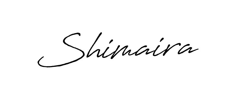 Use a signature maker to create a handwritten signature online. With this signature software, you can design (Antro_Vectra_Bolder) your own signature for name Shimaira. Shimaira signature style 7 images and pictures png