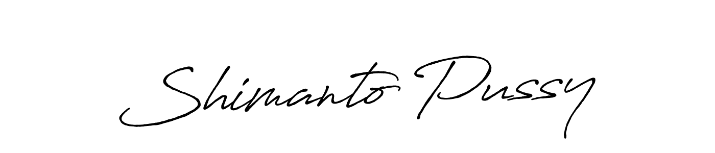 if you are searching for the best signature style for your name Shimanto Pussy. so please give up your signature search. here we have designed multiple signature styles  using Antro_Vectra_Bolder. Shimanto Pussy signature style 7 images and pictures png