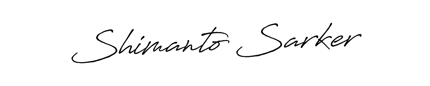 Shimanto Sarker stylish signature style. Best Handwritten Sign (Antro_Vectra_Bolder) for my name. Handwritten Signature Collection Ideas for my name Shimanto Sarker. Shimanto Sarker signature style 7 images and pictures png