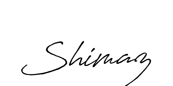 Shimaz stylish signature style. Best Handwritten Sign (Antro_Vectra_Bolder) for my name. Handwritten Signature Collection Ideas for my name Shimaz. Shimaz signature style 7 images and pictures png