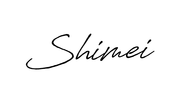 How to make Shimei name signature. Use Antro_Vectra_Bolder style for creating short signs online. This is the latest handwritten sign. Shimei signature style 7 images and pictures png