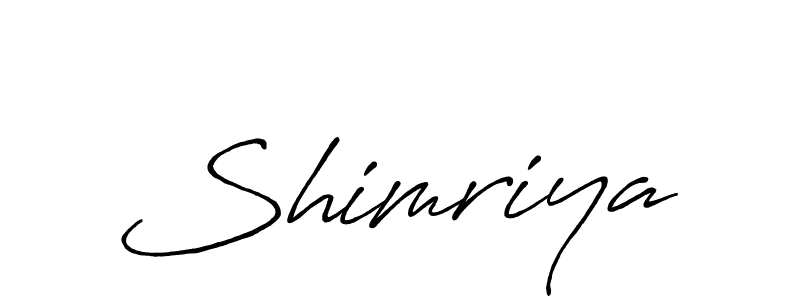 Once you've used our free online signature maker to create your best signature Antro_Vectra_Bolder style, it's time to enjoy all of the benefits that Shimriya name signing documents. Shimriya signature style 7 images and pictures png