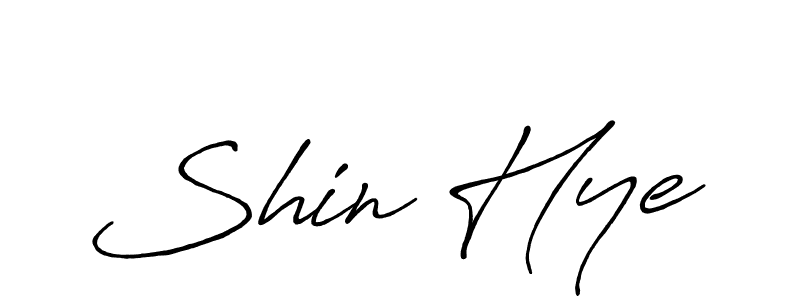 The best way (Antro_Vectra_Bolder) to make a short signature is to pick only two or three words in your name. The name Shin Hye include a total of six letters. For converting this name. Shin Hye signature style 7 images and pictures png