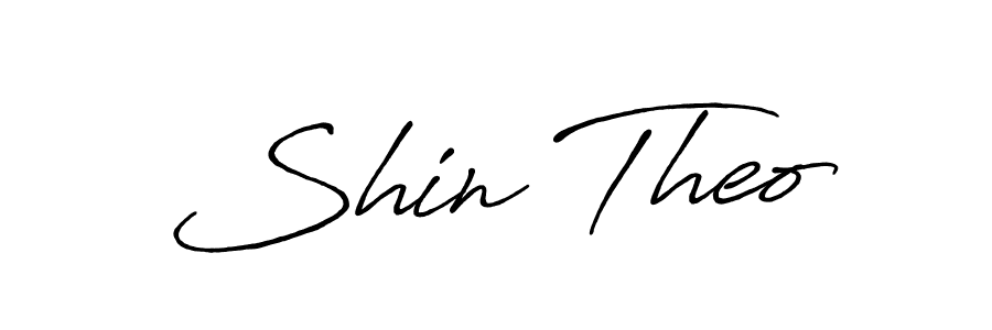 It looks lik you need a new signature style for name Shin Theo. Design unique handwritten (Antro_Vectra_Bolder) signature with our free signature maker in just a few clicks. Shin Theo signature style 7 images and pictures png