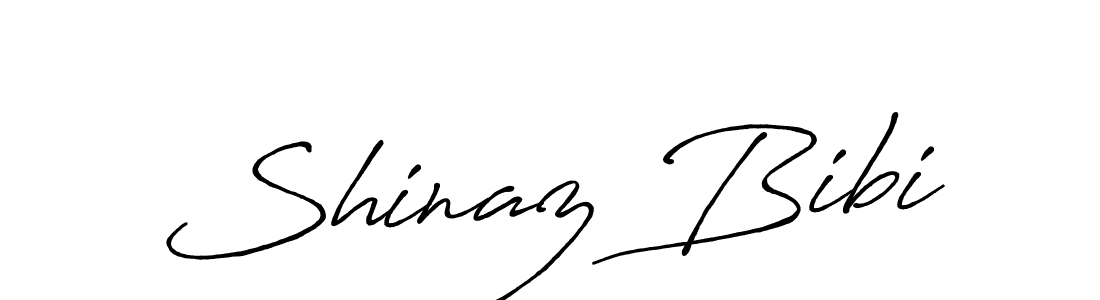 Also we have Shinaz Bibi name is the best signature style. Create professional handwritten signature collection using Antro_Vectra_Bolder autograph style. Shinaz Bibi signature style 7 images and pictures png