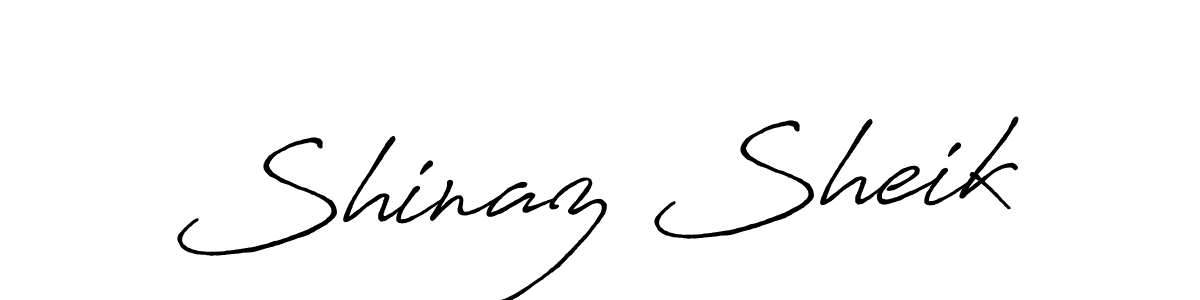 The best way (Antro_Vectra_Bolder) to make a short signature is to pick only two or three words in your name. The name Shinaz Sheik include a total of six letters. For converting this name. Shinaz Sheik signature style 7 images and pictures png