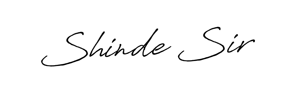 Also You can easily find your signature by using the search form. We will create Shinde Sir name handwritten signature images for you free of cost using Antro_Vectra_Bolder sign style. Shinde Sir signature style 7 images and pictures png