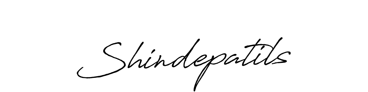 How to make Shindepatils name signature. Use Antro_Vectra_Bolder style for creating short signs online. This is the latest handwritten sign. Shindepatils signature style 7 images and pictures png