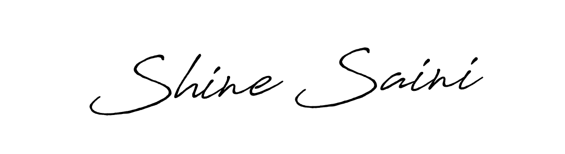 You can use this online signature creator to create a handwritten signature for the name Shine Saini. This is the best online autograph maker. Shine Saini signature style 7 images and pictures png