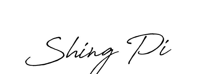 How to Draw Shing Pi signature style? Antro_Vectra_Bolder is a latest design signature styles for name Shing Pi. Shing Pi signature style 7 images and pictures png