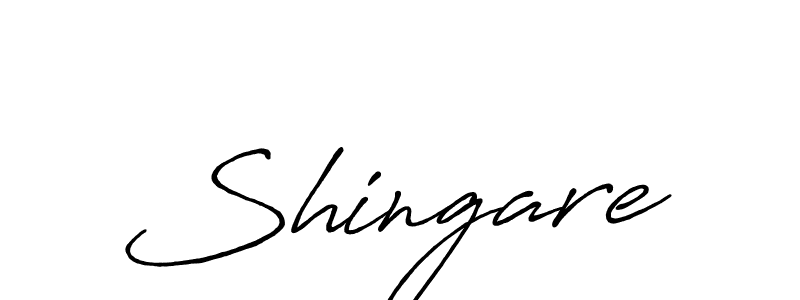 Design your own signature with our free online signature maker. With this signature software, you can create a handwritten (Antro_Vectra_Bolder) signature for name Shingare. Shingare signature style 7 images and pictures png