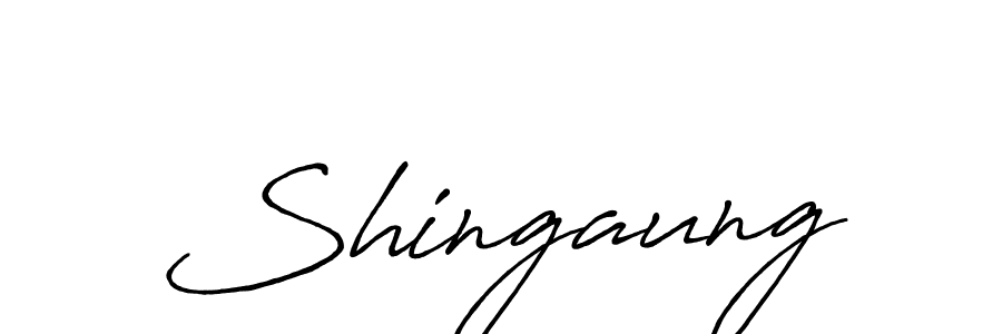 Once you've used our free online signature maker to create your best signature Antro_Vectra_Bolder style, it's time to enjoy all of the benefits that Shingaung name signing documents. Shingaung signature style 7 images and pictures png