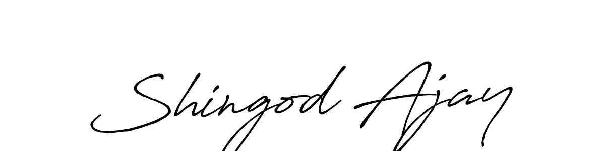 Once you've used our free online signature maker to create your best signature Antro_Vectra_Bolder style, it's time to enjoy all of the benefits that Shingod Ajay name signing documents. Shingod Ajay signature style 7 images and pictures png