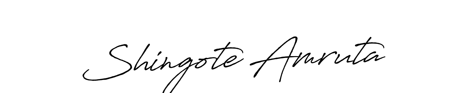 You should practise on your own different ways (Antro_Vectra_Bolder) to write your name (Shingote Amruta) in signature. don't let someone else do it for you. Shingote Amruta signature style 7 images and pictures png
