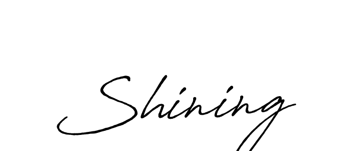 How to make Shining name signature. Use Antro_Vectra_Bolder style for creating short signs online. This is the latest handwritten sign. Shining signature style 7 images and pictures png