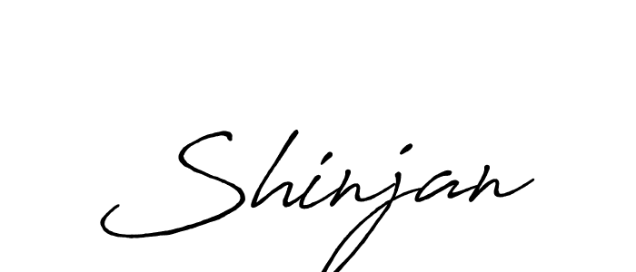 Make a beautiful signature design for name Shinjan. Use this online signature maker to create a handwritten signature for free. Shinjan signature style 7 images and pictures png