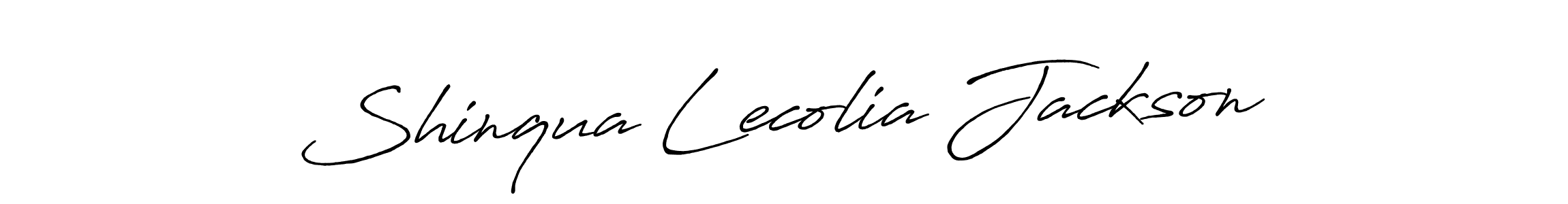 You can use this online signature creator to create a handwritten signature for the name Shinqua Lecolia Jackson. This is the best online autograph maker. Shinqua Lecolia Jackson signature style 7 images and pictures png