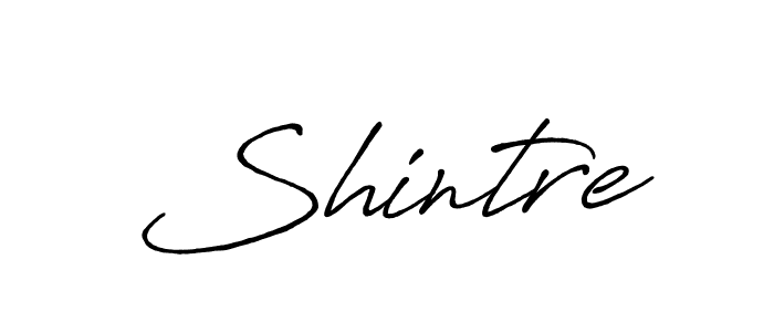 Create a beautiful signature design for name Shintre. With this signature (Antro_Vectra_Bolder) fonts, you can make a handwritten signature for free. Shintre signature style 7 images and pictures png