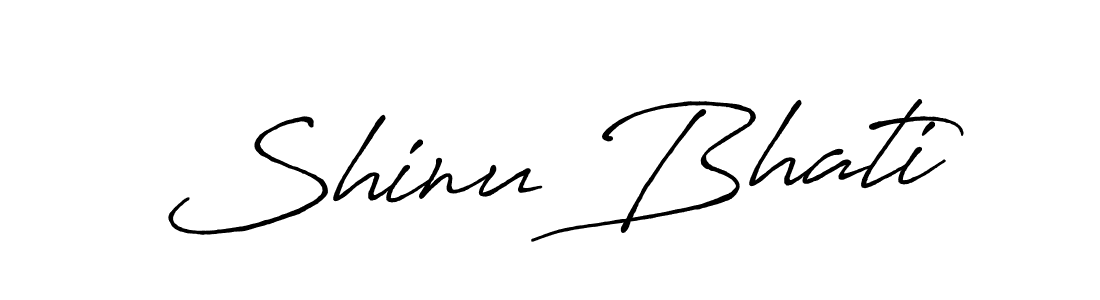 You should practise on your own different ways (Antro_Vectra_Bolder) to write your name (Shinu Bhati) in signature. don't let someone else do it for you. Shinu Bhati signature style 7 images and pictures png