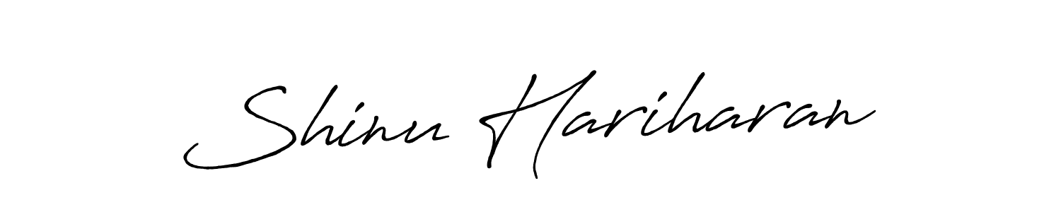 if you are searching for the best signature style for your name Shinu Hariharan. so please give up your signature search. here we have designed multiple signature styles  using Antro_Vectra_Bolder. Shinu Hariharan signature style 7 images and pictures png