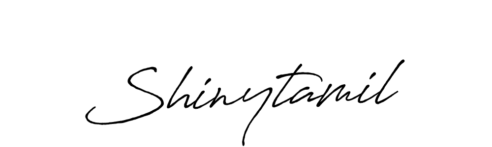 Design your own signature with our free online signature maker. With this signature software, you can create a handwritten (Antro_Vectra_Bolder) signature for name Shinytamil. Shinytamil signature style 7 images and pictures png