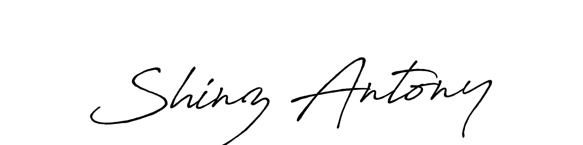 You can use this online signature creator to create a handwritten signature for the name Shinz Antony. This is the best online autograph maker. Shinz Antony signature style 7 images and pictures png