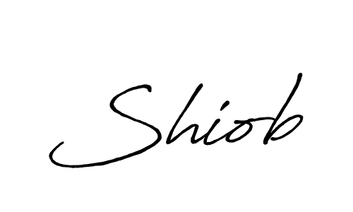 How to make Shiob name signature. Use Antro_Vectra_Bolder style for creating short signs online. This is the latest handwritten sign. Shiob signature style 7 images and pictures png