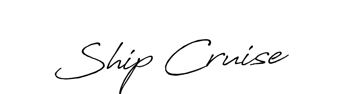 The best way (Antro_Vectra_Bolder) to make a short signature is to pick only two or three words in your name. The name Ship Cruise include a total of six letters. For converting this name. Ship Cruise signature style 7 images and pictures png