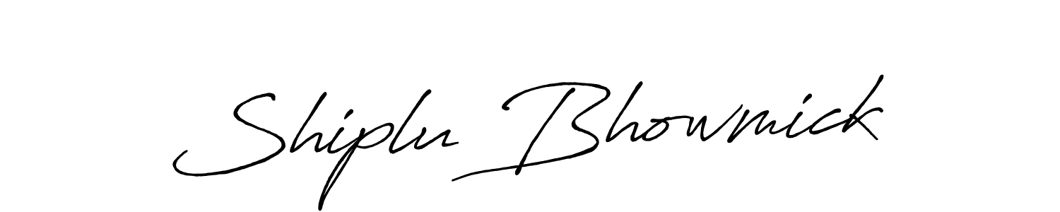 This is the best signature style for the Shiplu Bhowmick name. Also you like these signature font (Antro_Vectra_Bolder). Mix name signature. Shiplu Bhowmick signature style 7 images and pictures png