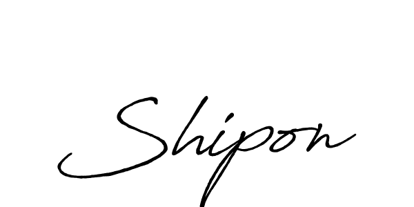 Similarly Antro_Vectra_Bolder is the best handwritten signature design. Signature creator online .You can use it as an online autograph creator for name Shipon. Shipon signature style 7 images and pictures png