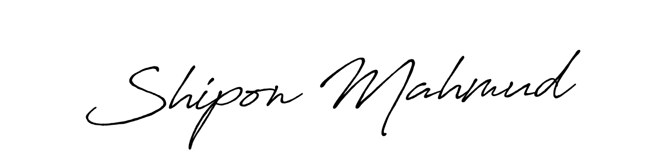 Here are the top 10 professional signature styles for the name Shipon Mahmud. These are the best autograph styles you can use for your name. Shipon Mahmud signature style 7 images and pictures png