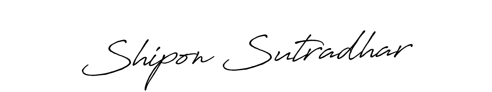 Also You can easily find your signature by using the search form. We will create Shipon Sutradhar name handwritten signature images for you free of cost using Antro_Vectra_Bolder sign style. Shipon Sutradhar signature style 7 images and pictures png