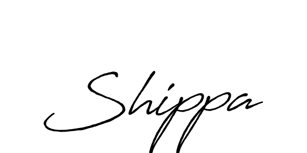 Shippa stylish signature style. Best Handwritten Sign (Antro_Vectra_Bolder) for my name. Handwritten Signature Collection Ideas for my name Shippa. Shippa signature style 7 images and pictures png