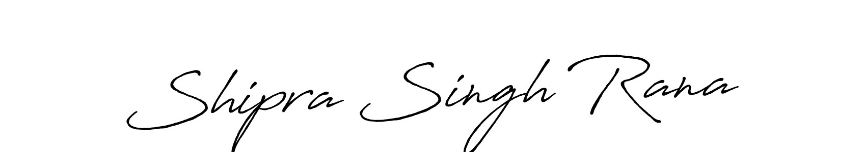 How to make Shipra Singh Rana signature? Antro_Vectra_Bolder is a professional autograph style. Create handwritten signature for Shipra Singh Rana name. Shipra Singh Rana signature style 7 images and pictures png