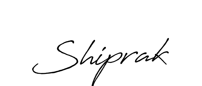 How to make Shiprak name signature. Use Antro_Vectra_Bolder style for creating short signs online. This is the latest handwritten sign. Shiprak signature style 7 images and pictures png