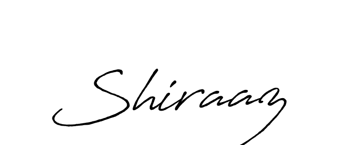 It looks lik you need a new signature style for name Shiraaz. Design unique handwritten (Antro_Vectra_Bolder) signature with our free signature maker in just a few clicks. Shiraaz signature style 7 images and pictures png