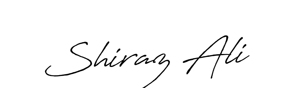 Also we have Shiraz Ali name is the best signature style. Create professional handwritten signature collection using Antro_Vectra_Bolder autograph style. Shiraz Ali signature style 7 images and pictures png