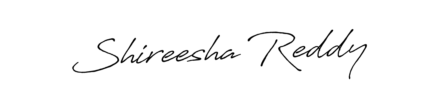 Also we have Shireesha Reddy name is the best signature style. Create professional handwritten signature collection using Antro_Vectra_Bolder autograph style. Shireesha Reddy signature style 7 images and pictures png