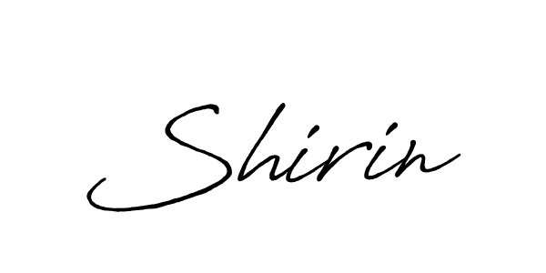 Use a signature maker to create a handwritten signature online. With this signature software, you can design (Antro_Vectra_Bolder) your own signature for name Shirin. Shirin signature style 7 images and pictures png