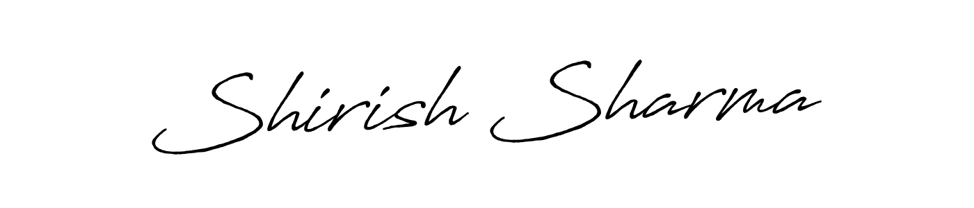 See photos of Shirish Sharma official signature by Spectra . Check more albums & portfolios. Read reviews & check more about Antro_Vectra_Bolder font. Shirish Sharma signature style 7 images and pictures png